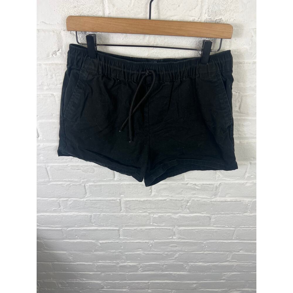 ASOS Women’s Drawstring Elastic Waist Casual Lounge Shorts Black Size Small